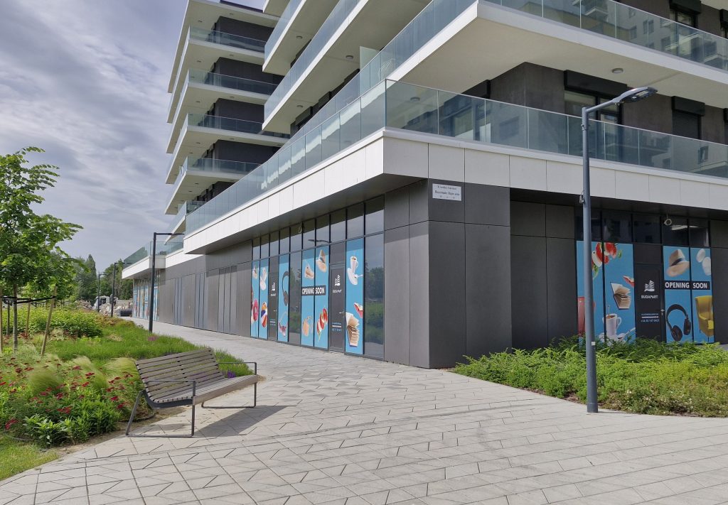 BudaPart Retail 1 BudaPart kereskedelmi egységek