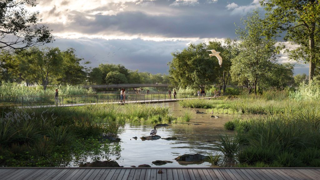 Csepel Közpark wetland 1 Csepel Közpark
