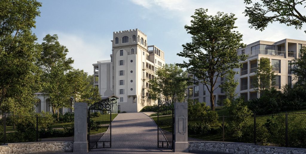 E12 Lakóingatlan fejlesztés 1 Eötvös 12 villapark