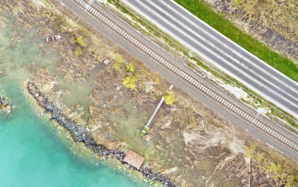 MÁV partvédmű 1 Vasúti partvédmű