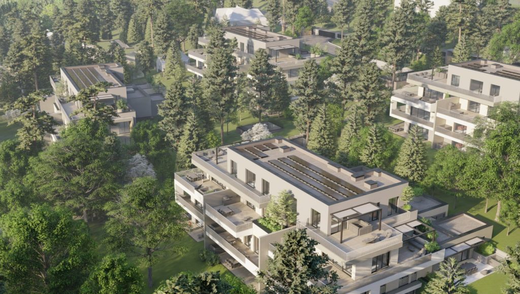 Villapark 5 Béla Király úti lakó- és villapark