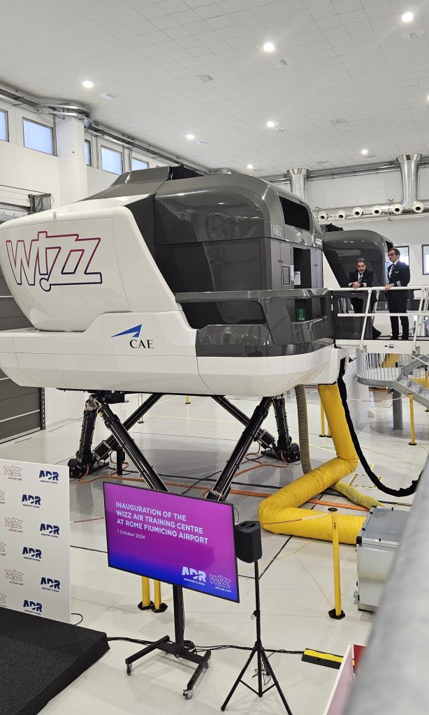 Wizz Air aviation center Rome 7 WIZZ AIR repüléstechnikai kiképző központ - Róma